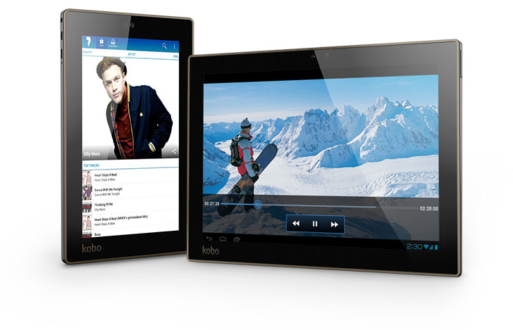 Kobo tablets are the ultimate devices for reading, multimedia and apps.
